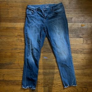 Justice jeans size 18